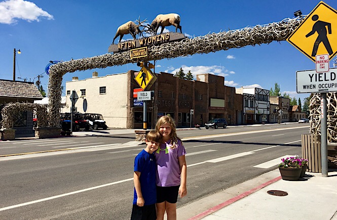 The Ultimate Road Trip to Yellowstone & Jackson Hole WY featured by top US family travel blog, More Than Main Street: Road trip through Afton on the way to Yellowstone