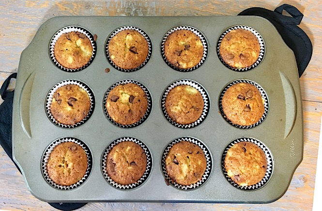 Banana Chocolate Chip Muffin Recipe featured by top US lifestyle blog, More Than Main Street.