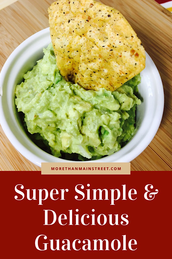 simple guacamole recipe