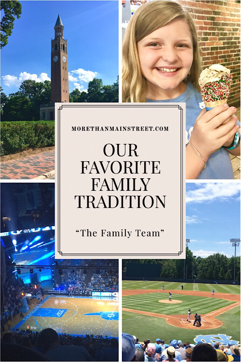 Our Favorite Family Tradition: The Family Team