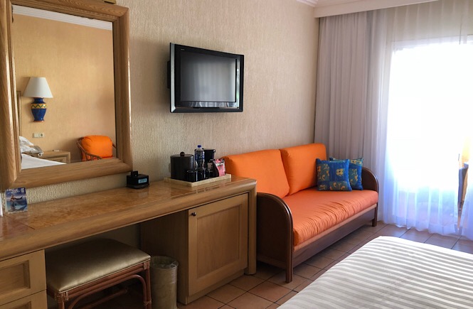 Barcelo Maya Caribe and Beach Resort Review featured by top US family travel blog, More Than Main Street: Standard Room at Riviera Maya Barcelo Resort