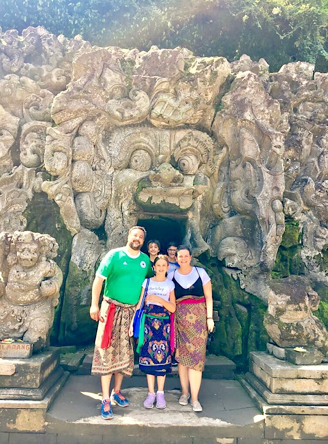 Temple in Bali - Travel Kids Tell All