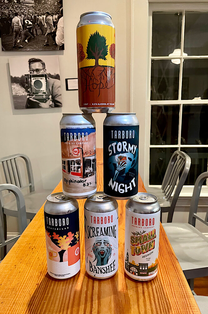 Small batch craft beer from TBC West- there are a bunch of breweries in Rocky Mount NC!