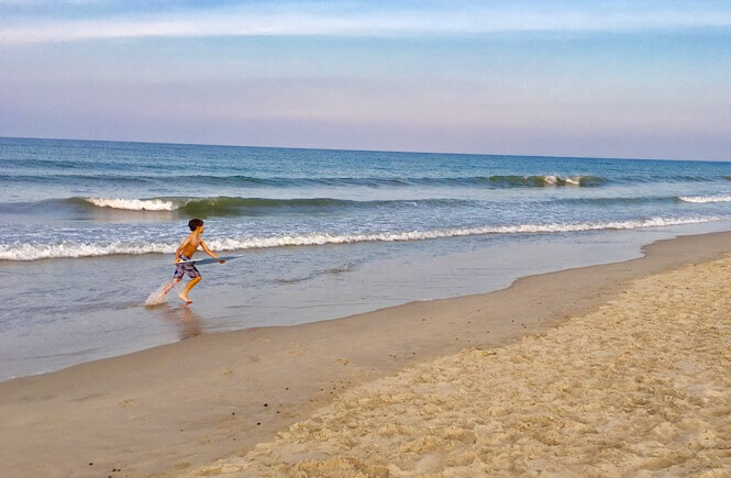 5 Weekend Getaways in NC for Family featured by top NC travel blog, More Than Main Street: Family weekend getaway to the Outer Banks, NC.