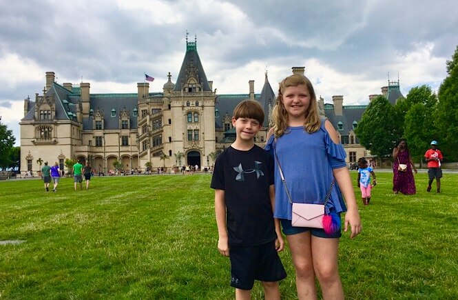 5 Weekend Getaways in NC for Family featured by top NC travel blog, More Than Main Street: Family fun in Asheville NC at the Biltmore Estate.