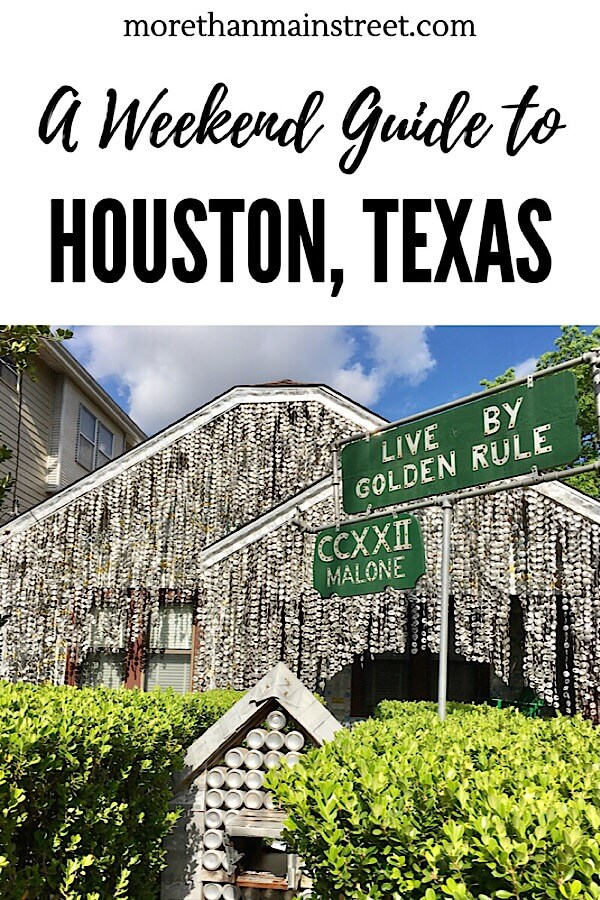 A Weekend in Houston Texas, a guide featured by top US affordable travel blog, More Than Main Street: Searching for things to do in Houston Texas? Our weekend guide shares what to do with kids, where to eat, and more! #houston #texas #usa