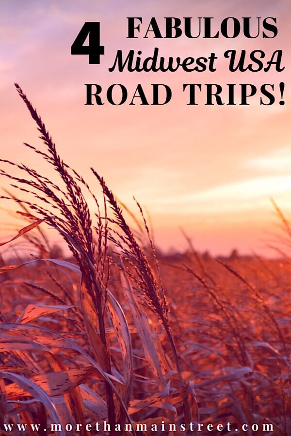 Top Things to Do in the Midwest: 4 Best Midwest Road Trip Ideas featured by top US family travel blog, More than Main Street: Wheat fields in the Midwest USA.
