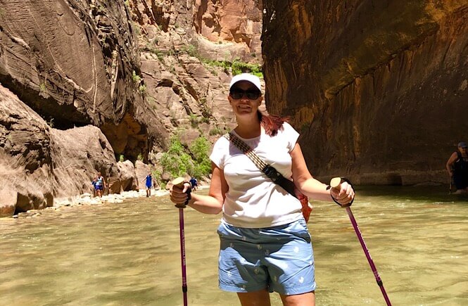 Zion Narrows Day Hike: What You REALLY Need to Know Before You Go as featured by top US travel blog, More than Main Street.