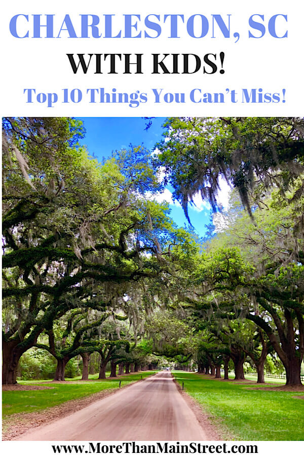 Top 10 Best things to do in Charleston SC with kids, tips featured by top US travel blog, More Than Main Street.