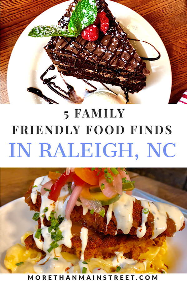 Top 5 Best Family Restaurants in Raleigh NC as featured by top NC travel blog More than Main Street.