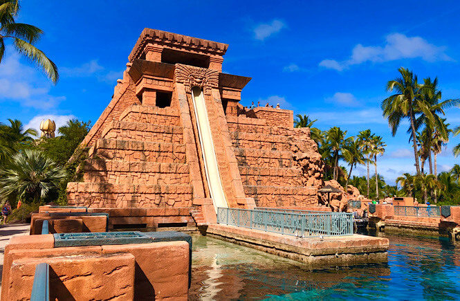 Packing Essentials: What to Bring to Atlantis as featured by top US travel blog, More than Main Street: water slide.