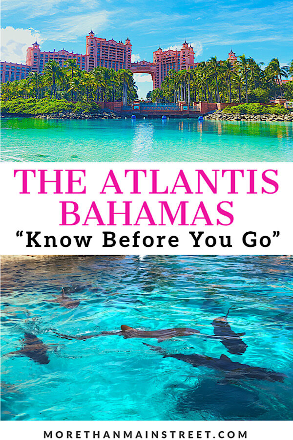 Bahamas Family Vacation: Top 10 Tips for Visiting Atlantis with Kids as featured by top US family travel blog More than Main Street