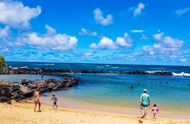 Top 15 best off the beaten path spring break destinations in the US for families featured by US family travel blog, More Than Main Street: Kauai, Hawaii.