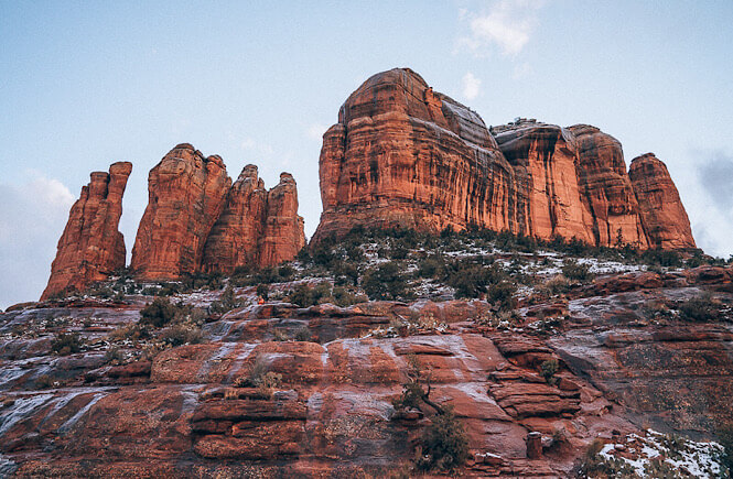Top 15 best off the beaten path spring break destinations in the US for families featured by US family travel blog, More Than Main Street: Sedona, Arizona