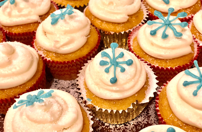 Top 10 Stay At Home Adventures for Your Family featured by top lifestyle and US travel blog, More than Main Street: make cupcakes.