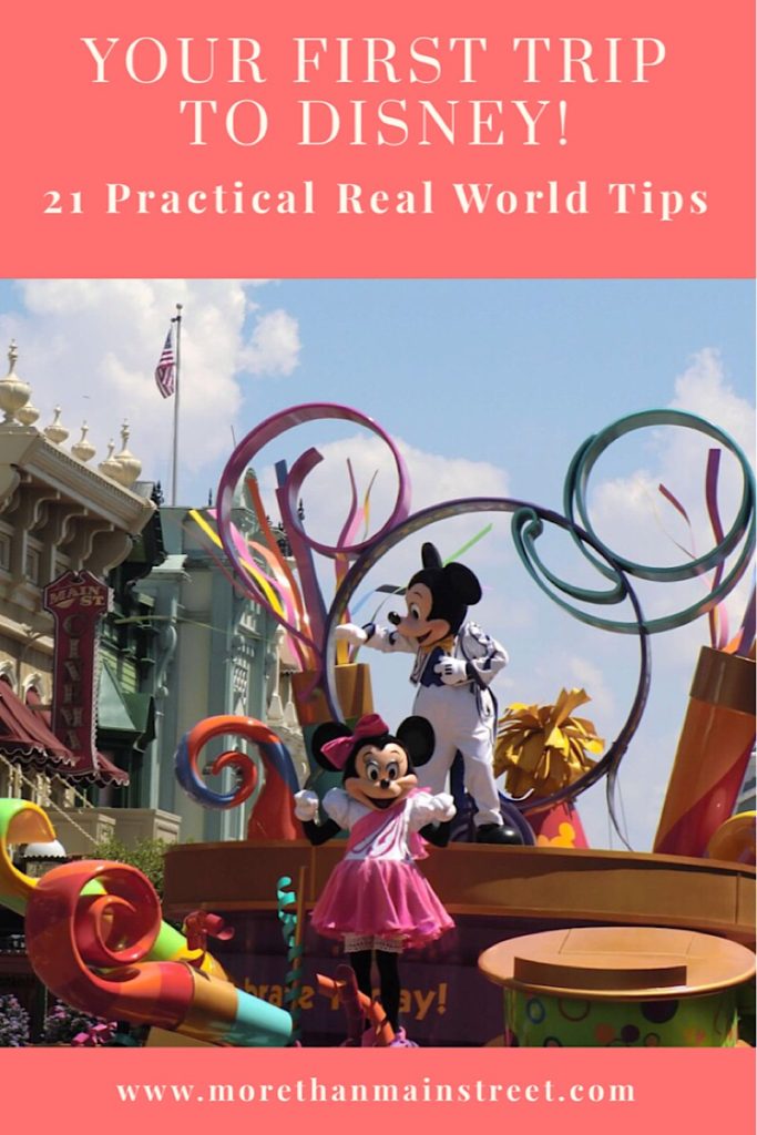 21 Practical Disney World Tips for First Timers featured by top US family travel blog, More Than Main Street.