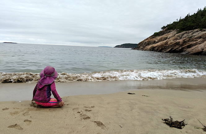 Acadia National Park beaches are some of the most unique and fun beaches on the east coasts of the USA featured by top US travel blog, More than Main Street.