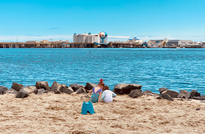 Family friendly Ocean City Maryland is a super kid friendly beach featured by top US travel blog, More than Main Street.