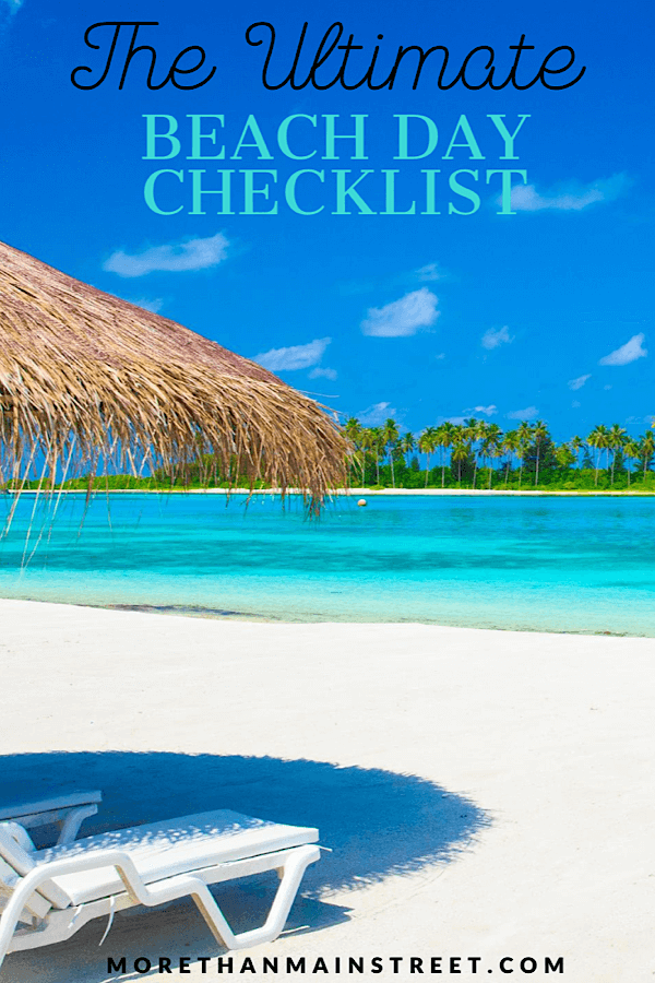 The ultimate list of what to bring to the beach featured by top US travel blog, More than Main Street.