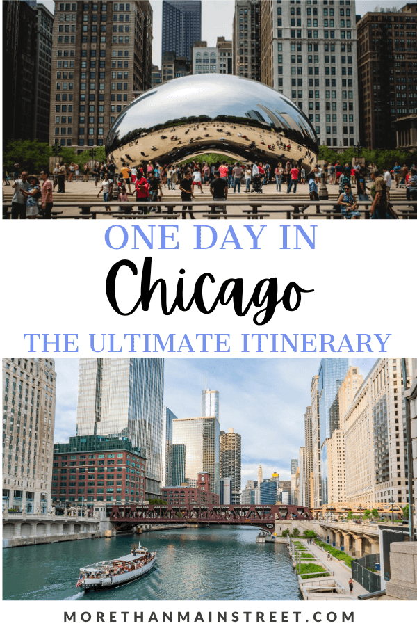 Top 5 best things to do if you only have one day in Chicago featured by top US family travel blog, More than Main Street.