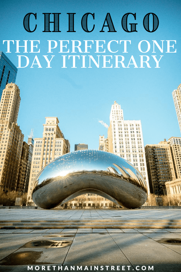 Top 5 best things to do if you only have one day in Chicago featured by top US family travel blog, More than Main Street.