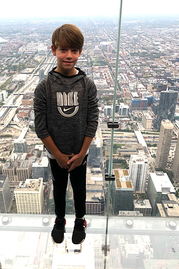 The Skydeck Ledge at Willis Tower is a must see in Chicago!
