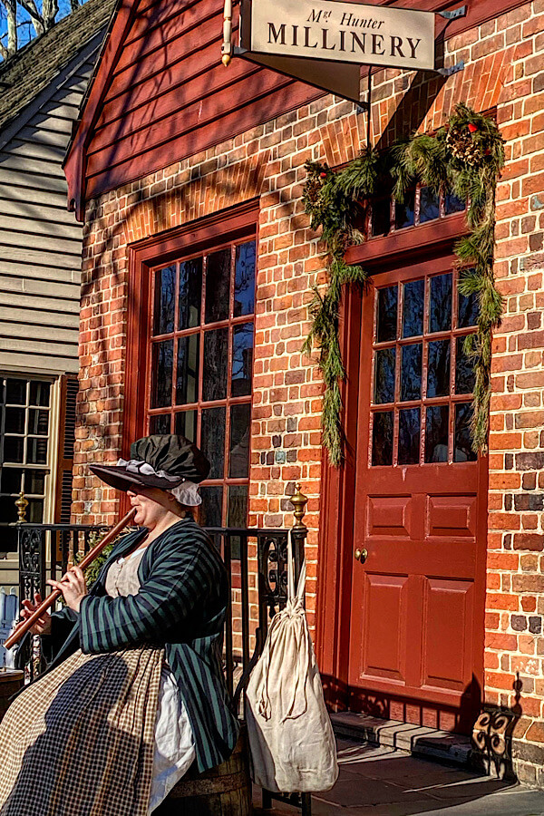 Visiting Williamsburg on a winter family vacation in the USA makes history come alive featured by top US family travel blog, More than Main Street.