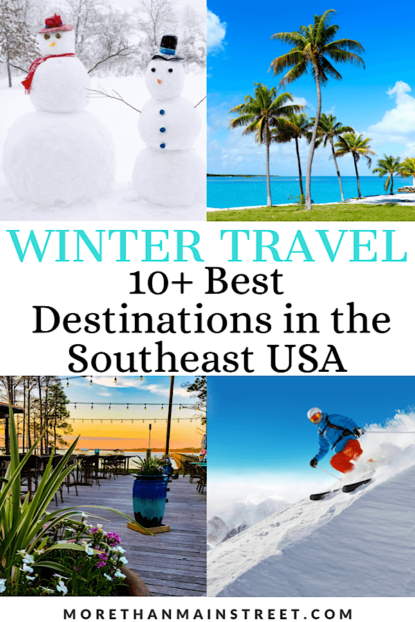Top 10 best places to visit in December in the USA featured by top US family travel blog, More than Main Street.