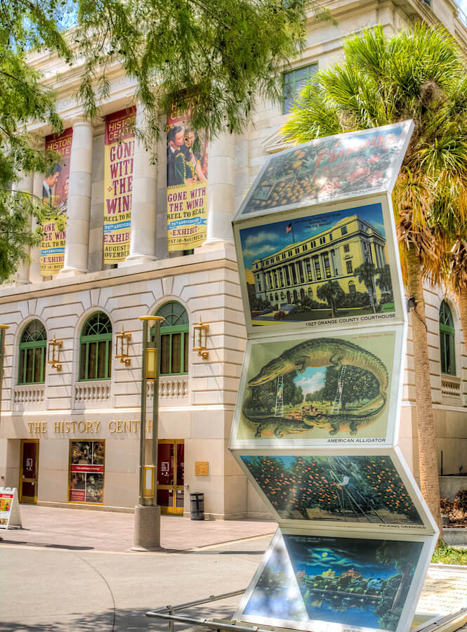 The Orange County Regional History Center in Orlando Florida.