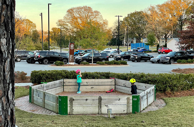 gaga ball pit at TBC West in Rocky Mount NC