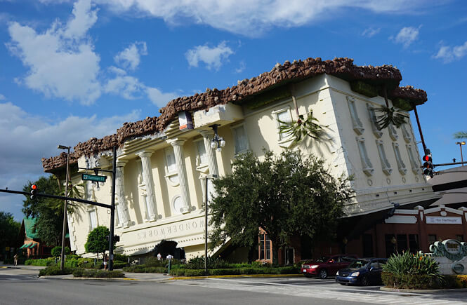 One of the best things to do with kids in Orlando- visit Wonderworks featured by top US family travel blog, More than Main Street.