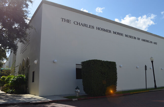 The Charles Hosmer Morse Museum in Orlando Florida.