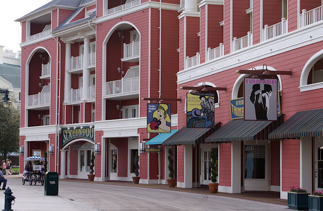 Disney's Boardwalk is one of the best free things to do in Orlando Florida.