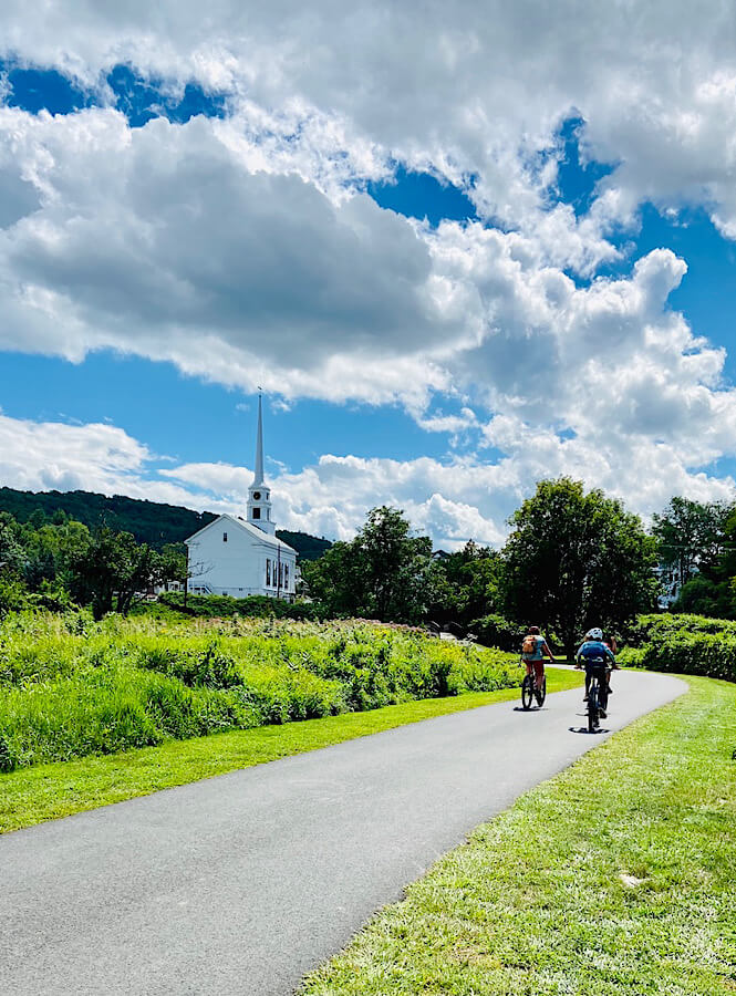 A biking adventure while road tripping through picturesque Vermont.