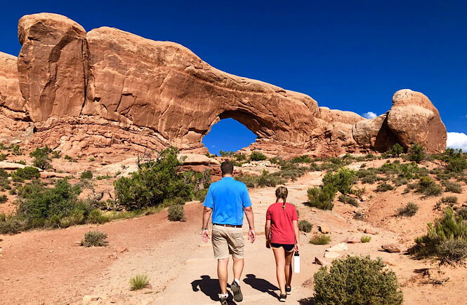 Hiking is an easy and fun activity for a bucket list for families!