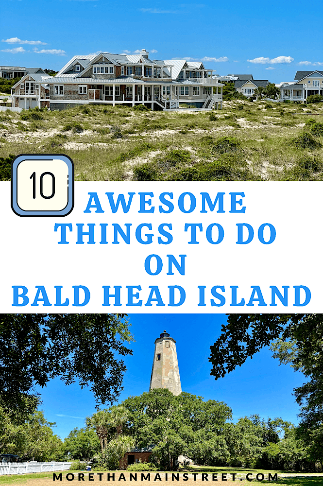 10 best things to do on Bald Head Island featured by US travel blog, More than Main Street.