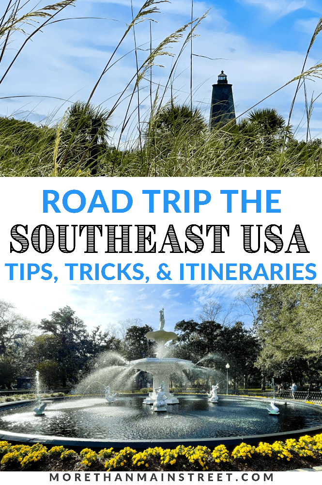 Top 10 best road trip in the south featured by top US family travel blog, More than Main Street.