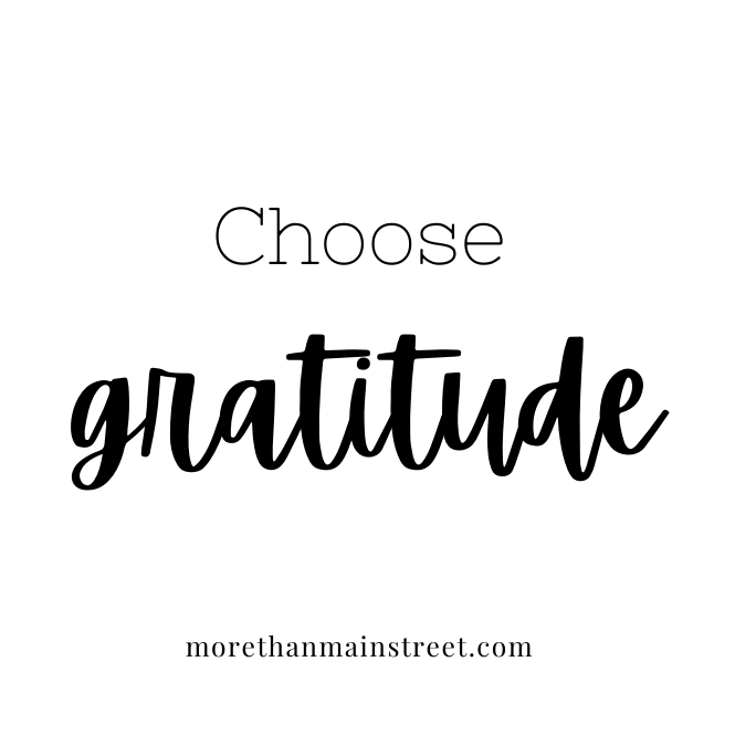 Gratitude is a choice. Choose gratitude quote.