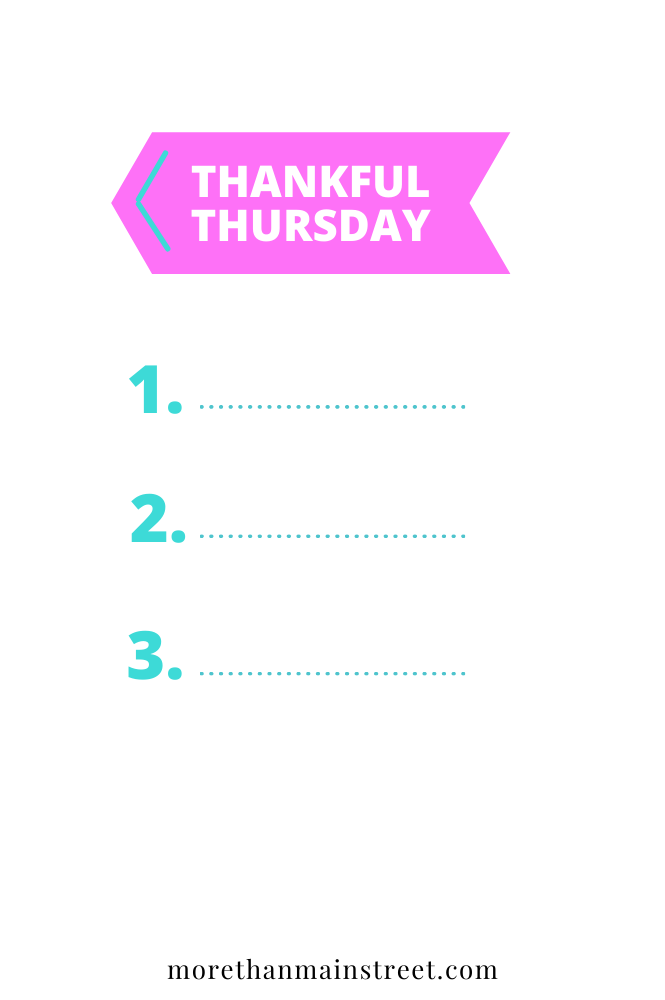 Free download Thankful Thursday Instagram Template
