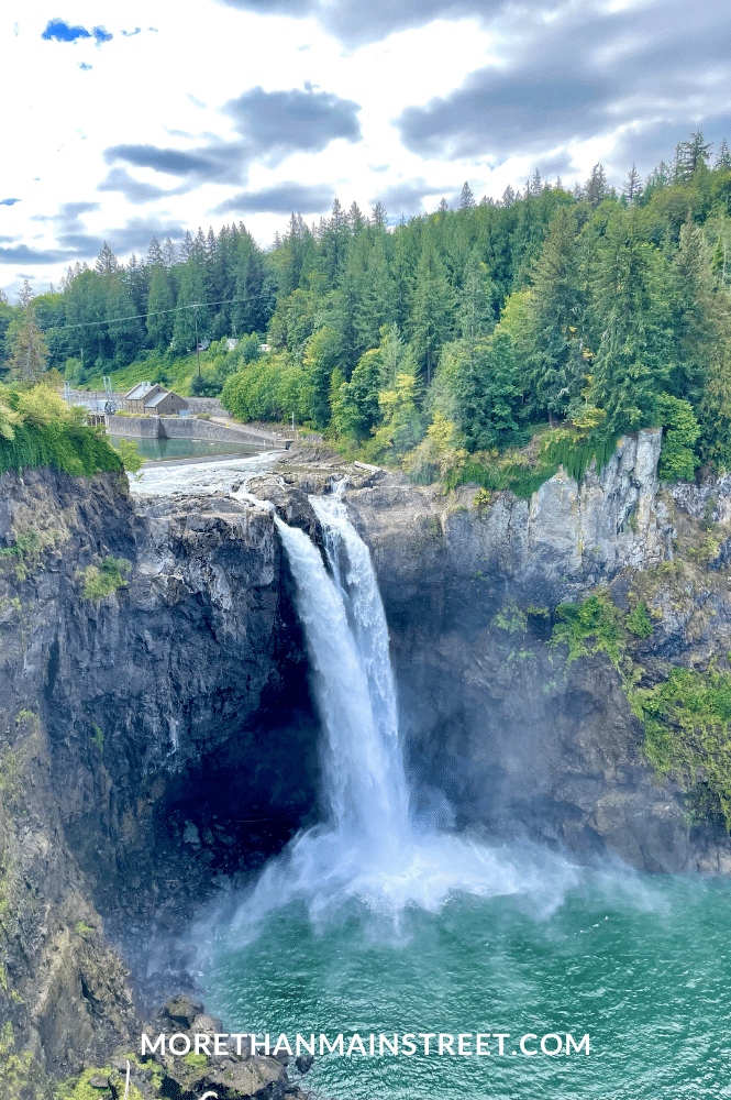 Nature is so cool- this waterfall in Washington State was breathtaking.
