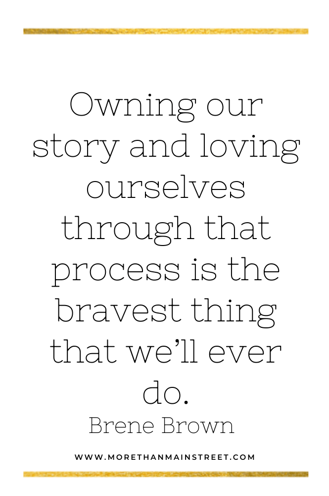 Brene Brown inspirational quotes.