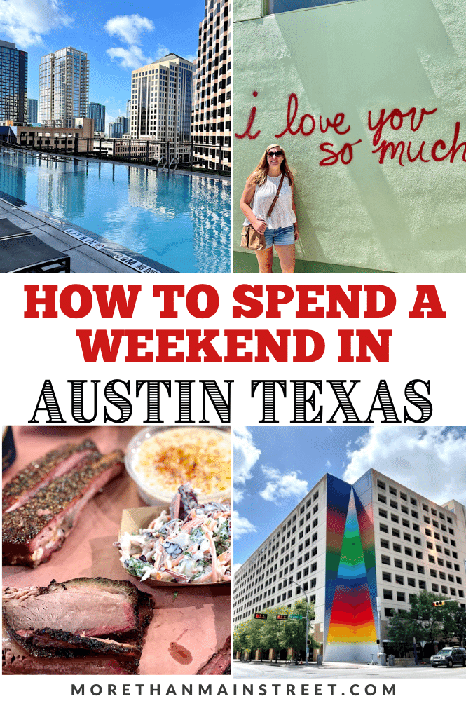 How to best spend a weekend in Austin Texas- itinerary and guide.