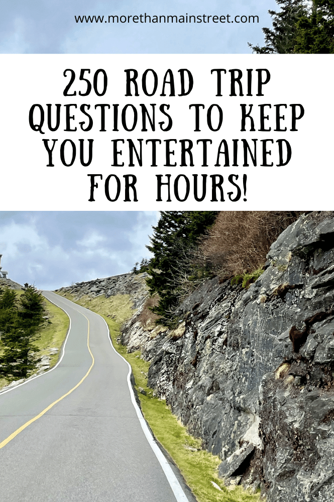 Planning an epic road trip? Keep everyone entertained for hours with over 250 road trip questions & conversation starters! Plus Free PDF!