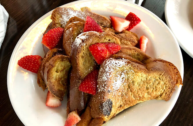 one of the best breakfast spots in Wilmington NC- The Famous Toastery