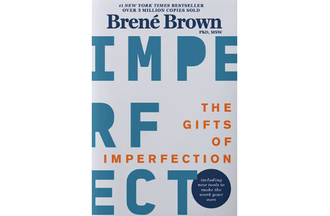 The Gifts of Imperfection by Brene Brown is a classic when it comes to self discovery books.