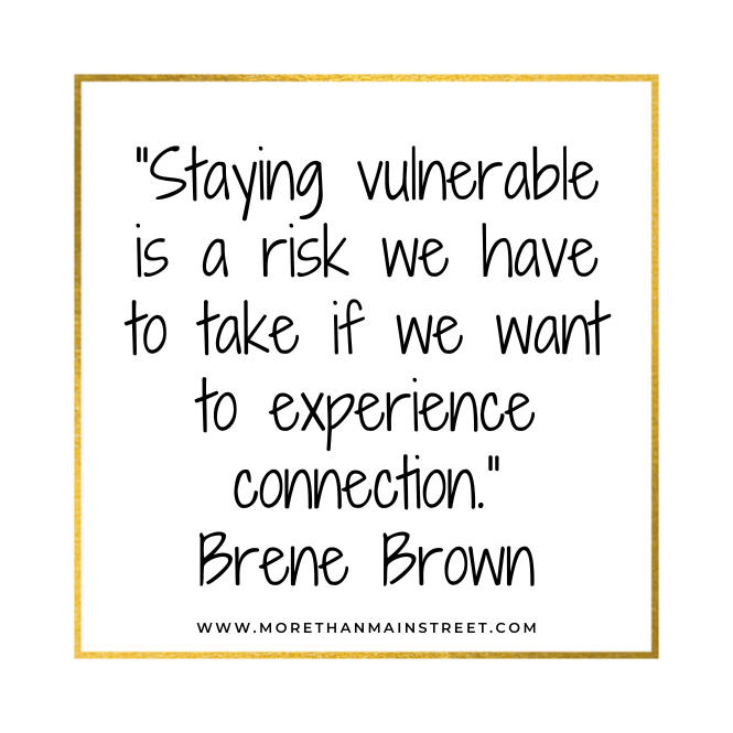 Brene Brown vulnerability quote