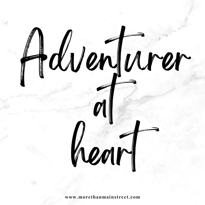 Adventurer at heart