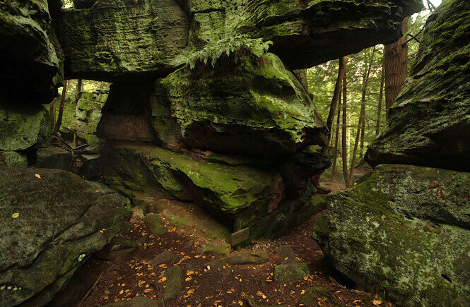 Bilger's Rocks in Pennsylvania