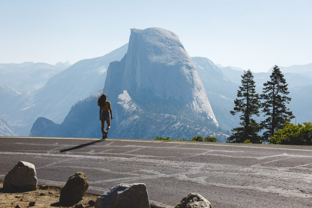 Curve Vista Point in Yosemite National Park