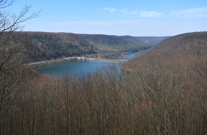 Kinzua Overlook in Allegheny National Forest